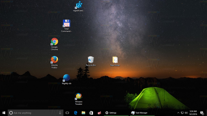 Aspect de pictograme personalizate Windows 10