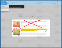 Szkic ekranu zmienia nazwę na Snip & Sketch w systemie Windows 10