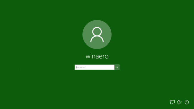 Ingen inloggningsbakgrundsbild i Windows 10 AU