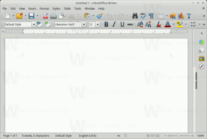 Krāsainas ikonas Libre Office Linux Mint