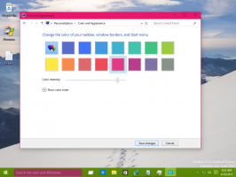 Windows 10 tillater innstilling av forskjellige farger for vinduer og oppgavelinjen