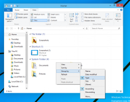 Windows 10에서 홈 폴더의 기본 그룹화를 복원하는 방법
