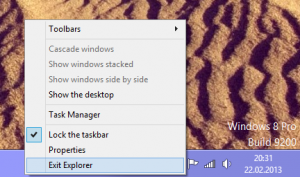 Cum să reporniți corect shell-ul Explorer în Windows