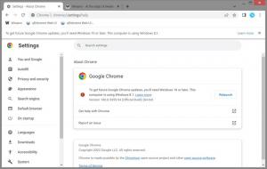 როგორ გამორთოთ Windows 10-ის განახლების მოთხოვნა Google Chrome-ში
