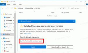 Onemogućite ili omogućite OneDrive Izbrisane datoteke se uklanjaju svugdje u dijaloškom okviru