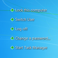 Πώς να απενεργοποιήσετε ή να αλλάξετε τη σκιά κειμένου στην οθόνη σύνδεσης στα Windows 7