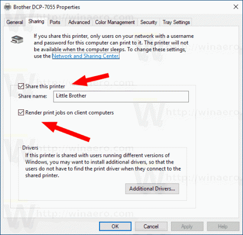Windows 10 Nyomtató megosztásának engedélyezése