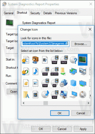 Ikona raportu wydajności systemu Windows 10