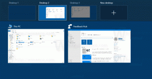Comutați între desktopurile virtuale în Windows 10