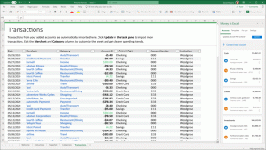 A Microsoft disponibilizou o Money no Excel