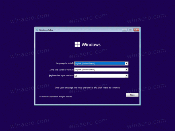 Čista namestitev sistema Windows 11