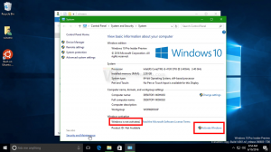 შეცვალეთ Windows 10 დესკტოპის ფონი გააქტიურების გარეშე