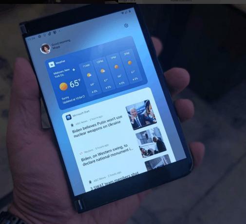 Versiunea Android 12l pentru Surface Duo 4