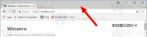 Habilite la barra de título nativa en Google Chrome en Windows 10