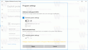 Az Exploit Protection engedélyezése a Windows 10 rendszerben