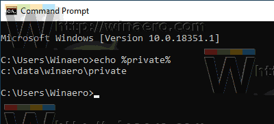 Windows 10 Prompt de comandă variabilă utilizator nou 2