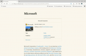 Immersive Reader in Microsoft Edge ondersteunt nu Wikipedia
