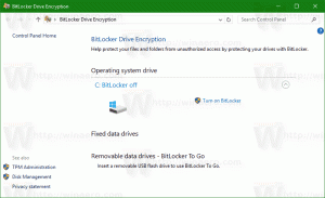 Schakel BitLocker in voor verwisselbare gegevensstations in Windows 10