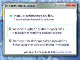 Namestitveni program Deskthemepack za Windows 7