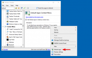 Winaero Tweaker 0.18은 Windows 10 버전 20H2 지원 및 새로운 기능과 함께 출시되었습니다.