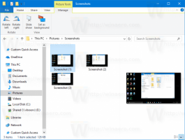 הסר סובב שמאלה וסיבוב ימינה מתפריט ההקשר ב-Windows 10