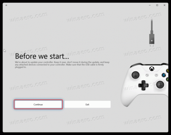 Uppdatera firmware på Xbox Gamepad