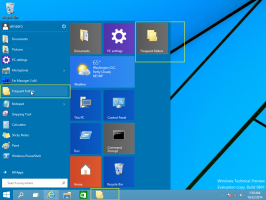 Sematkan Folder Sering ke menu Mulai atau bilah tugas di Windows 10