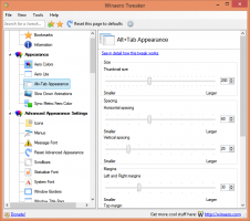 Tweak Windows Alt+Tab switcher for at forstørre miniaturer og deaktivere live aero peek preview