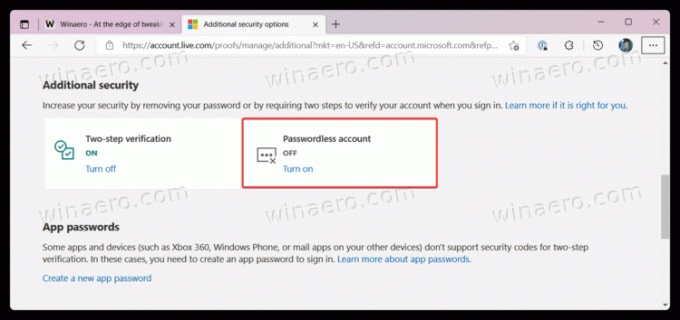 Rimuovi la password dal tuo account Microsoft