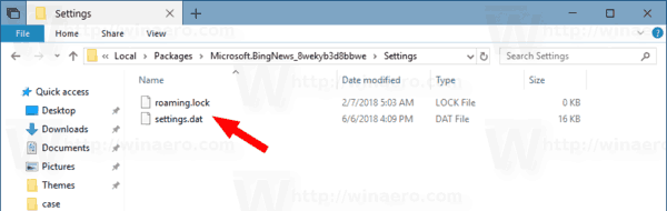 Aplicația de știri de rezervă pentru Windows 10