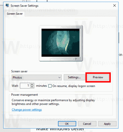 Windows10プレビュー写真セーバー