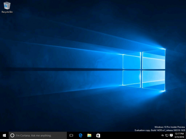 Windows 10 compilação 14295