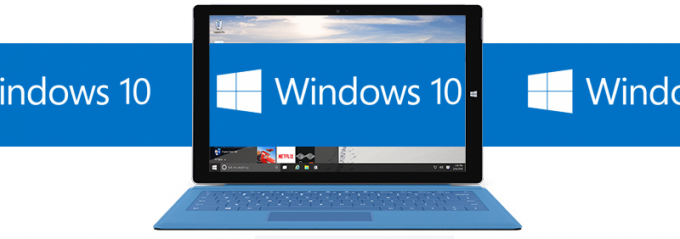 Баннер с логотипом обновления Windows 10