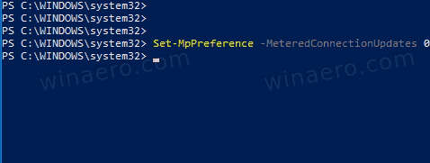 Onemogućite ažuriranja antivirusnog potpisa Microsoft Defendera preko veza s ograničenjem