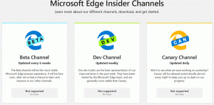 Microsoft ha rilasciato versioni di anteprima Edge basate su Chromium