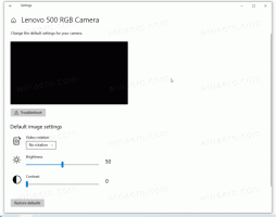 Kaip pakeisti fotoaparato ryškumą ir kontrastą sistemoje „Windows 10“.