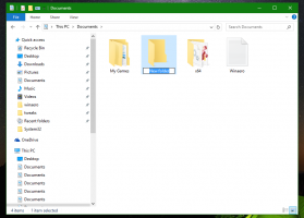 Endre standard mal for navn for ny mappe i Windows 10