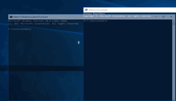 Ubah Transparansi Command Prompt Dengan Hotkeys