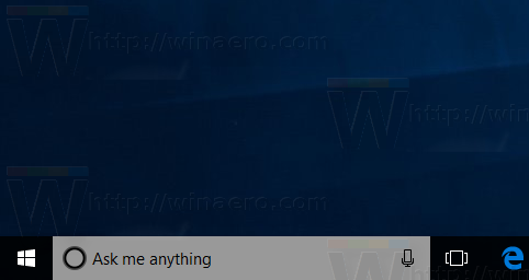 Cortana standardbakgrund i 15014