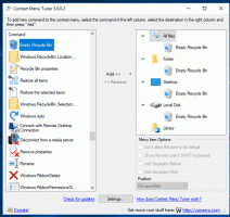 Dodajanje kontekstnega menija praznega koša v operacijskem sistemu Windows 10