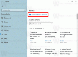 Lettertypen installeren vanuit Microsoft Store in Windows 10