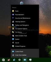 Ändra antalet objekt i hopplistor i Windows 10