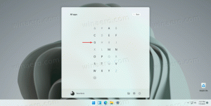 Windows 11：最初の文字でアプリを検索（スタートメニューのアルファベットナビゲーション）