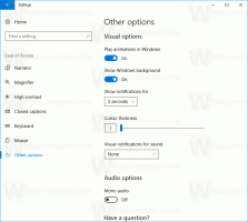 Animaatioiden poistaminen käytöstä Windows 10:ssä