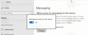Keelake rakenduste juurdepääs sõnumivahetusele Windows 10-s