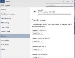 Teisaldage rakendused Windows 10 teisele kettale või partitsioonile