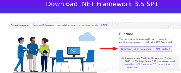 Microsoft Net Framework 3.5 allalaadimine 1