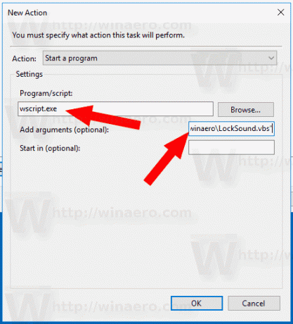 Windows 10 lukustusheli ülesande toiming