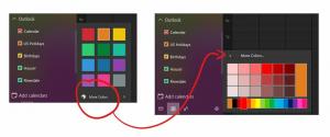 Kalendern får nya färger i Windows 10