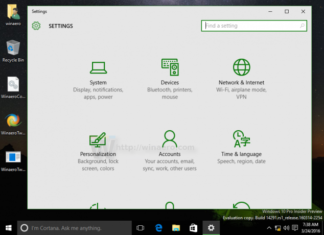 Windows 10 åpne innstillinger